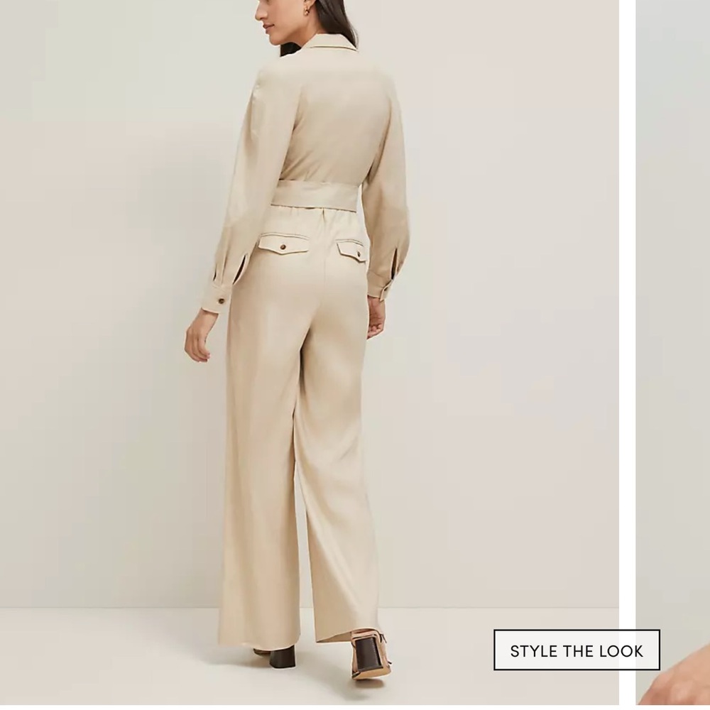 Ann Taylor tan Jumpsuit - Picture 2 of 4